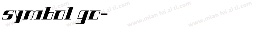symbol gc字体转换